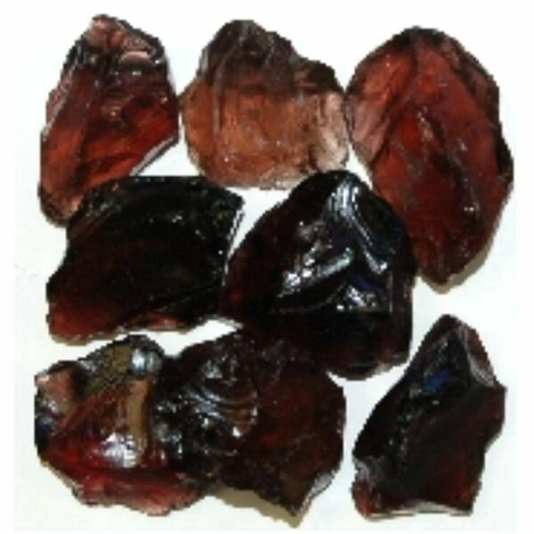 Calle Recycled Chunky Glass Purple - Medium - 0.5-1 in. - 10 lbs CA2757033